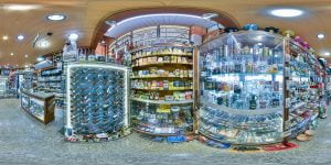 Foto 360 graus tabacaria