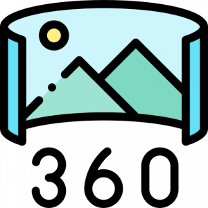 Foto tour 360 graus Panoramica tour virtual 360