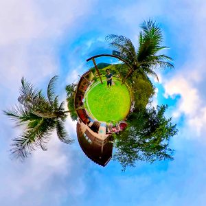 mini mundo foto 360, casa do rico sana